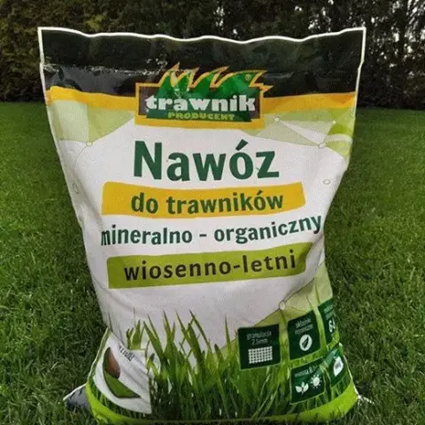 Nawóz do trawy 5 kg mineralno-organiczny wiosenno-letni